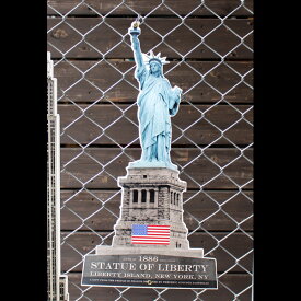 アメリカンスティールサイン「Statue of Liverty」 PS-325 自由の女神 ニューヨーク メタルサイン 看板 アメリカ雑貨 アメリカン雑貨