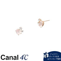 楽天市場】ピアス カナル4°c（種類（宝石）ローズクォーツ）の通販