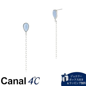 【送料無料】【ラッピング無料】カナルヨンドシー Canal 4℃ カナル4℃ シルバー ピアス オパール/ホワイト・トパーズ