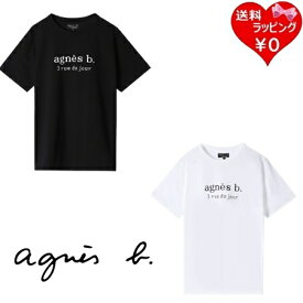 【送料無料】【ラッピング無料】アニエスベー agnes b Tシャツ 3 rue du jour ロゴTシャツ ユニセックス 綿100％