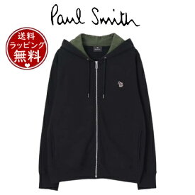 【送料無料】【ラッピング無料】ポール・スミス Paul Smith パーカー ゼブラワッペン スウェット ジップアップパーカ ブラック ブランド 正規品 新品 ギフト プレゼント 人気 おすすめ