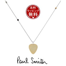 【送料無料】【ラッピング無料】ポール・スミス Paul Smith ネックレス ギターピック ユニセックス made in japan ゴールド ブランド 正規品 新品 ギフト プレゼント 人気 おすすめ
