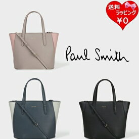 【送料無料】【ラッピング無料】ポールスミス Paul Smith トートバッグ ウィメンズ カラーブロック SS24 ミニトートバッグ 2way LWG認証レザー