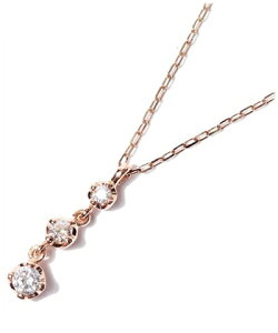 ネックレス スリーストーン ダイヤモンド 4°cの人気商品・通販・価格 