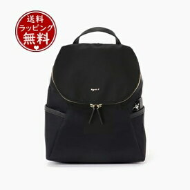 【無料ラッピング】 アニエスべー agnes b バックパック デイパック リュック ブラック メンズ レディース ブランド 正規品 新品 ギフト プレゼント 人気 おすすめ 誕生日 記念日 クリスマス 送料無料