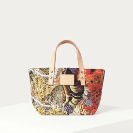 【送料無料】【ラッピング無料】ヴィヴィアンウエストウッド Vivienne Westwood トートバッグ ネット プリント トートバッグS オレンジ系 メンズ レディース ブランド 正規品 新品 ギフト プレゼント 人気 おすすめ