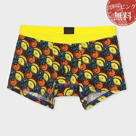 【送料無料】【ラッピング無料】ポールスミス Paul Smith ボクサーパンツ Fruit faces イエロー M メンズ レディース ブランド 正規品 新品 ギフト プレゼント 人気 おすすめ