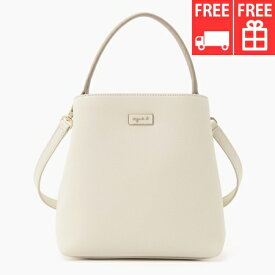 【無料ラッピング】 アニエスべー agnes b ハンドバッグ 2wayワンハンドルバッグ アイボリー メンズ レディース ブランド 正規品 新品 ギフト プレゼント 人気 おすすめ 誕生日 記念日 クリスマス 送料無料