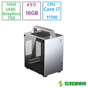 Vi STORM(Xg[) Q[~OPC STORM RpNgPC / TS-I7700MT8S iSILVERj / TChKXplEA~P[X̗p /i7/16GB/1TB