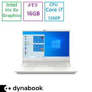 Dynabook(_CiubN) m[gp\R dynabook G8 P1G8VPBW [p[zCg]/Core i7/16GB/512GB/13.3^/Win 11/MS Office Home and Business 2021/Vi