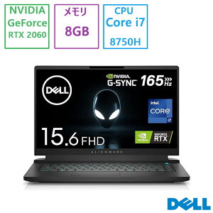 Dell(f) m[gp\R DELL Q[~Om[gPC ALIENWARE m15 NAM85VR-9HL/Core i7/8GB/SSD 256GB/GeForce RTX 2060/15.6^/Vi