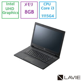 NEC(日本電気) ノートパソコン NEC VersaPro タイプVA /Core i3/8GB/SSD：512GB/15.6型/Win 11/アウトレット品