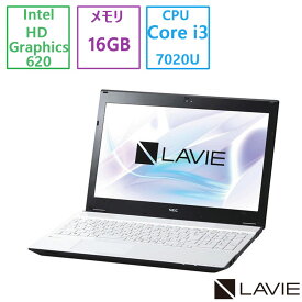 NEC(日本電気) ノートパソコン NEC LAVIE Direct NEXT/Core i3 7020U (2.3GHz)/16GB/512GB/15.6型/Windows 11 Home 64bit/NEC Refreshed PC/展示