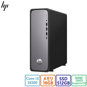 HP(q[bgEpbJ[h) fXNgbvp\R HP OmniDesk Slim S03-0001jp Gg[f/Core i3/16GB/512GB/Win 11/Vi