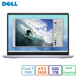 Dell(f) m[gp\R DELL Inspiron 14 Core 7 150UE16GBE1TB SSDڃf(300nit) [ACXu[](^V[V)EVi