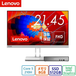 Lenovo(m{) fXNgbvp\R Lenovo ThinkCentre neo 50q Tiny Gen 5 ECore 5 210HE8GBE512GB SSDځE21.45^EVi