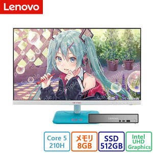 Lenovo(m{) fXNgbvp\R Lenovo ThinkCentre neo 50q Tiny Gen 5 ECore 5 210HE8GBE512GB SSDځE23.8^EVi
