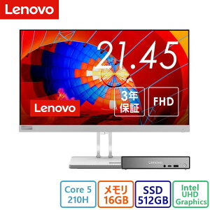 Lenovo(m{) fXNgbvp\R Lenovo ThinkCentre neo 50q Tiny Gen 5 ECore 5 210HE16GBE512GB SSDځE21.45^EVi