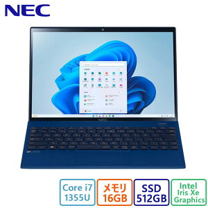 NEC({dC) m[gp\R NEC LAVIE N13 Slim N1375/HAL PC-N1375HAL/Core i7/16GB/512GB/13.3^/Win 11/MS Office Home and Business 2021/Vi
