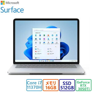 }CN\tg(Microsoft) m[gp\R }CN\tg Surface Laptop Studio A1Y-00018/i7/16GB/GeForce RTX 3050Ti/AEgbgi/W