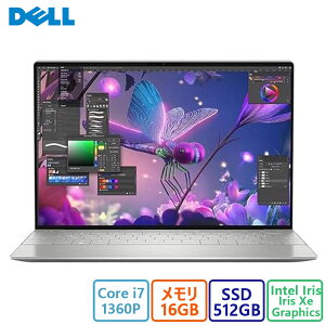 Dell(f) m[gp\R DELL XPS 13 Plus 9320 MXP73-DNHBS/Core i7/16GB/512GB/13.4^/Win 11/MS Office Home & Business 2021/v`iVo[/Vi