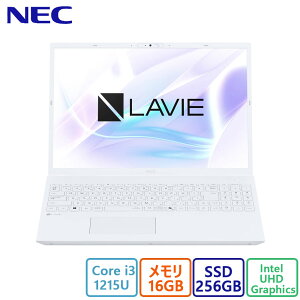 NEC({dC) m[gp\R NEC LAVIE N16 N1635/JAW PC-N1635JAW [p[zCg]/Core i3/16GB/256GB/Win 11/MS Office Home and Business 2024/Vi