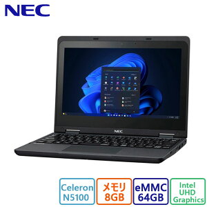 NEC({dC) m[gp\R NEC 11.6^ m[gp\R[Ce(R) Celeron(R) N5100A8GBA64GB eMMCA11.6^AWindows 11 ProAVi]