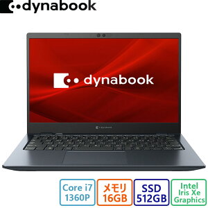 Dynabook(_CiubN) m[gp\R dynabook G8 P1G8WPBL [IjLXu[]/Core i7/16GB/512GB/13.3^/Win 11/MS Office Home and Business 2021/Vi