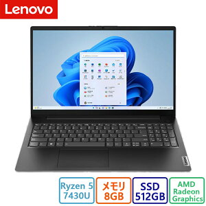 Vi Lenovo(m{) m[gp\R Lenovo V15 Gen 4 AMD Ryzen 5 7430UE8GB[E512GB SSDE15.6^tHDt