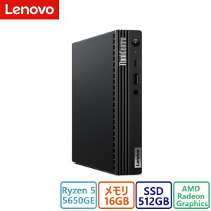 Lenovo(m{) fXNgbvp\R Lenovo ThinkCentre M75q Tiny Gen2 AMD Ryzen 5 PRO 5650GEE16GB[E512GB SSDځEVi