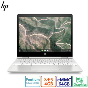HP(q[bgEpbJ[h) m[gp\R HP Chromebook iN[ubNj x360 12b-ca0002TU/Pentium Silver N5000/4GB/64GB/Chrome OS/AEgbgi/W
