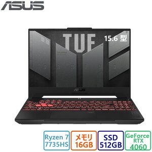 ASUS(GCX[X) Q[~Om[gp\R ASUS TUF Gaming A15 FA507NV FA507NV-R7R4060[JO[]/Ryzen 7/16GB/512GB/GeForce RTX 4060/15.6^/Vi
