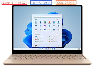 �������� �}�C�N���\�t�g(Microsoft) �m�[�g�p�\�R�� Surface Laptop Go 2 8QF-00040/Core i5/256GB/8GB/12.4 �^/Win 11/Office 2021/�A�E�g���b�g�i/������