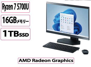 �������� NEC(���{�d�C) �f�X�N�g�b�v�p�\�R�� NEC LAVIE A23 A2377/DAB/Ryzen 7/16GB/1TB/Radeon Graphics/23.8�^/Win 11/MS Office 2021/NEC Refreshed PC/�W��