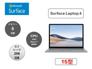 }CN\tg(Microsoft) m[gp\R }CN\tg Surface Laptop 4 5UI-00020/Ryzen 7/256GB/8GB/15.0^/Win 11/AEgbgi/W