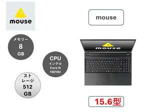 }EXRs[^[(mouse computer) m[gp\R }EXRs[^[ MBI1021S51P21E-B/Core i5/8GB/512GB/Windows 11 Pro/Vi