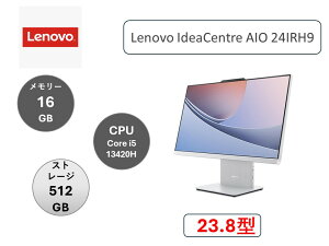 Vi Lenovo(m{) fXNgbvp\R Lenovo IdeaCentre AIO 24IRH9 Core i5 13420HE16GB[E512GB SSDE23.8^tHDt ItBXt