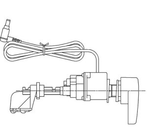 TOTO TCA528 �֊��򃆃j�b�g �A�v���R�b�g�����`�֊�p(�E���ʃ��o�[�ECS595�n)
