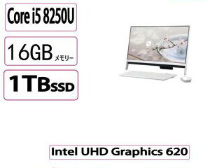 �������� NEC(���{�d�C) �f�X�N�g�b�v�p�\�R�� NEC LAVIE Desk All-in-one/Core i5 8250U (1.6GHz)/16GB/SSD�F1TB /23.8�^/Win 11/MS Office 2021/�A�E�g���b�g�i/�W��