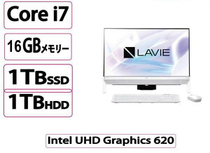 �������� NEC(���{�d�C) �f�X�N�g�b�v�p�\�R�� NEC LAVIE Desk All-in-one/i7/16GB/HDD�F1TB SSD�F1TB/23.8 �^/Win 11/MS Office 2021/NEC Refreshed PC