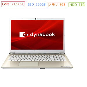 �������� �m�[�g�p�\�R�� dynabook T8 �T�e���S�[���h /16.1�^ /Windows11 Home /intel Core i7 /�������F8GB /HDD�F1TB /SSD�F256GB /MS Office 2021/�W��