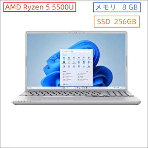 �������� �x�m��(FUJITSU) �m�[�g�p�\�R�� �x�m�� FMV LIFEBOOK AH450/J /Ryzen 5/8GB/256GB/15.6�^/Win 11/Office Home and Business 2021/�V�i