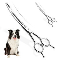 楽天市場】ペット用 カーブ セニング カット シザーの通販
