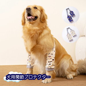 送料無料 犬 サポーター 前足 関節 中型犬 大型犬用 犬 リハビリ 犬用関節プロテクター 犬介護 老犬介護 犬用膝サポーター 犬 サポーター 犬 足カバー 前足 犬 プロテクター 可愛い 通気性 犬