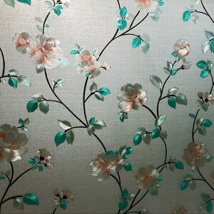 送料無料 窓用フィルム 窓ガラス目隠しシート 3D立体表面 花柄 ガラス フィルム ステンドグラス 装飾 壁紙diy 遮熱 遮光 紫外線UVカット 飛散防止 水で貼る 貼り直し可能 玄関目隠し 窓 めかく