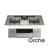 ☆商品券1000円付☆●♪ノーリツ ビルトインコンロ【N3WU2PWASKSTEC】Orche オルシェ S・FLAT 75cmタイプ…