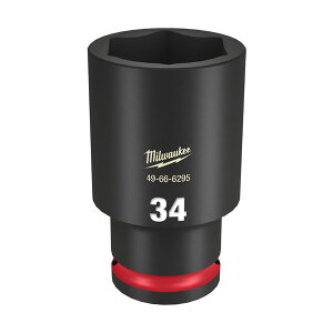 ����u.�~���E�H�[�L�[/Milwaukee �y49-66-6295�zSHOCKWAVE IMPACT DUTY �f�B�[�v�C���p�N�g�\�P�b�g 1/2�C���`(12.7mm)�p 34mm