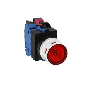 �`�A�C�f�b�N/IDEC �yALFW2QM11DR�z��22 TW �ƌ����{�^���X�C�b�` �ˌ`�t���K�[�h�t �������^���` AC/DC200/220V 1a-1b�ړ_ �ƌ��FR(��)