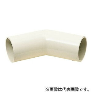 未来工業 エアコン配管材【DPN-16 (10個入)】ミルキーホワイト エルボ45° ドレンパイプ付属品