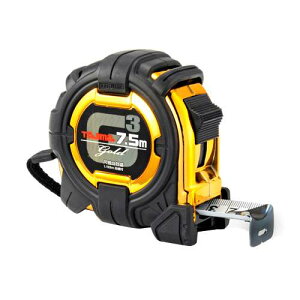∀タジマ/TAJIMA 【G3GL25-75SBL】G3ゴールドロック-25 7.5m 尺相当目盛付 一般測定用コンベックス (4975364029270)